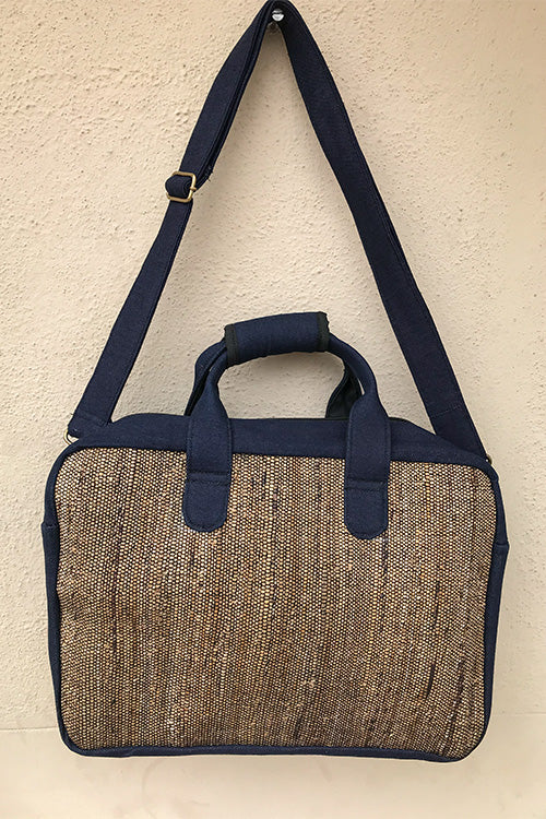 Gramya Handcrafted Banana Fibre Laptop Bag