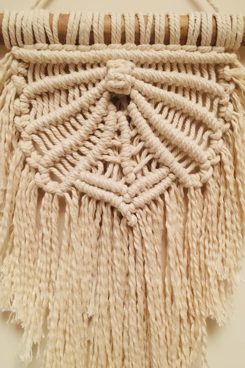 "House of Macrame" Rays of Hope Wall Hanging - Small