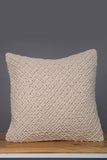 One 'O' Eight Knots Jewel Hand-Knotted 100% Cotton Cushion Cover (Single pc)