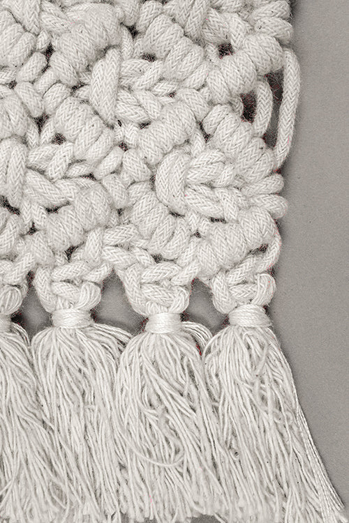 One 'O' Eight Knots Jewel Hand-Knotted 100% Cotton Placemat (set of 2)