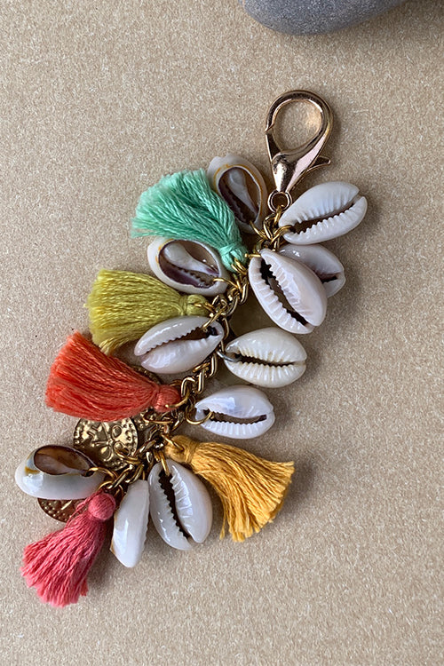 Dhaaga Light Shell Coin Keycharm