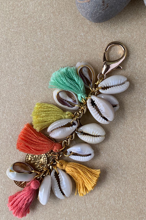 Dhaaga Light Shell Coin Keycharm