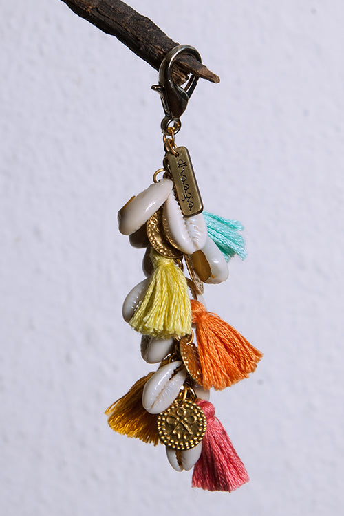 Dhaaga Light Shell Coin Keycharm