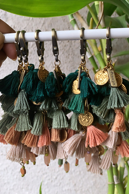 Dhaaga Sage Green Keycharm