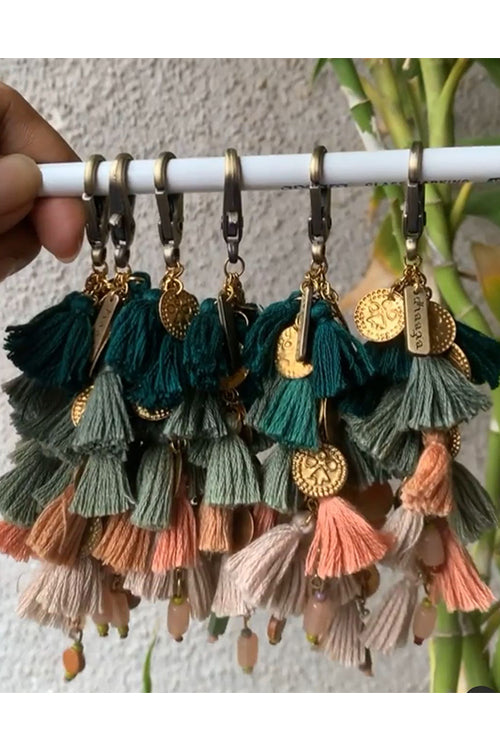 Dhaaga Sage Green Keycharm