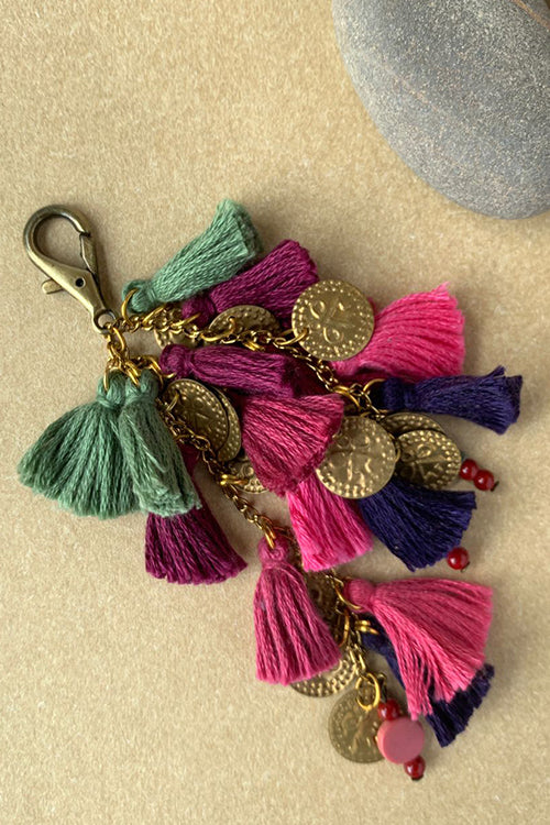 Dhaaga Pink Fruit Dove Keycharm