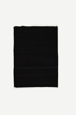 Ikai Asai-Kala Cotton Table Cover Black