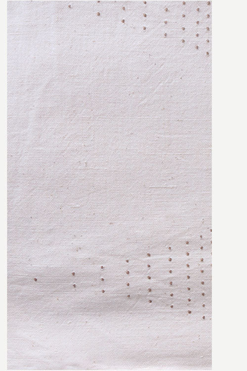 Ikai Asai-Regalia Ivory -Kala Cotton Table Cloth