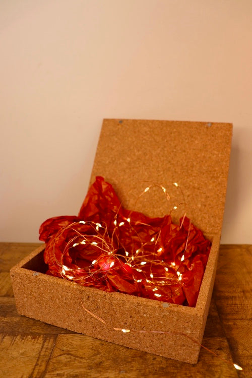 Kirgiti's 100% Cork Rectangular Hamper Box