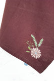 Okhai 'Al Dente' Pure Cotton Hand Embroidered Kitchen Towels