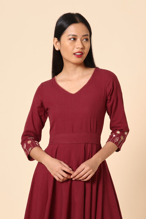 Okhai 'Cherished' Cotton Handloom Dress