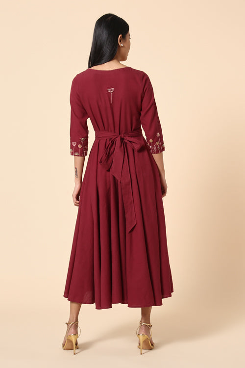 Okhai 'Cherished' Cotton Handloom Dress