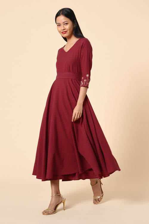 Okhai 'Cherished' Cotton Handloom Dress