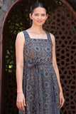 Okhai 'Legend' Pure Cotton Handblock Printed Ajrakh Dress