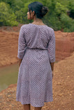 Okhai 'Adapt' Naturally Dyed Pure Cotton Wrap Dress