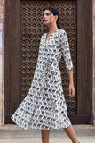  Majesty Camel Printed Pure Cotton Wrap Dress For Women Online