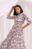 Okhai 'Afterglow' Hand Block Printed Cotton Dress