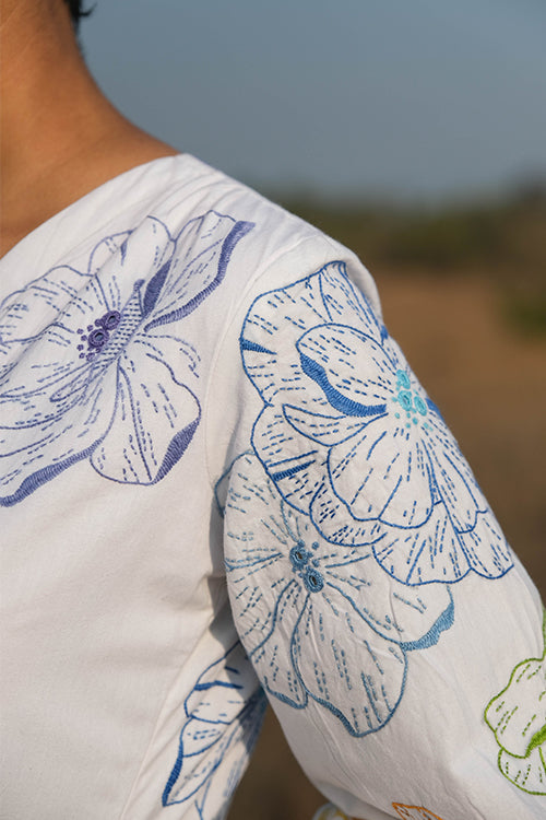 Okhai 'Delilah' Hand Embroidered and Mirrorwork Dress
