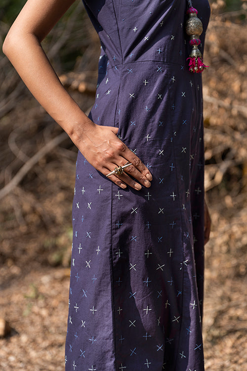 Okhai 'Magic Spell' Hand Embroidered Mirror Work Jumpsuit
