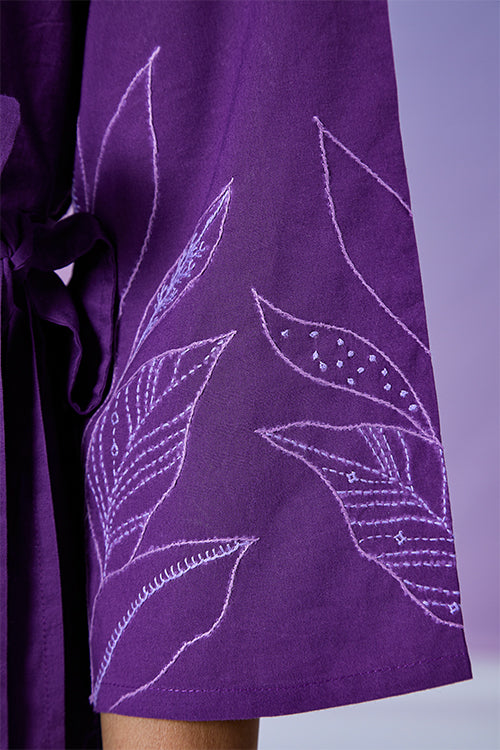 Okhai 'Powerful' Pure Cotton Hand Embroidered Jumpsuit