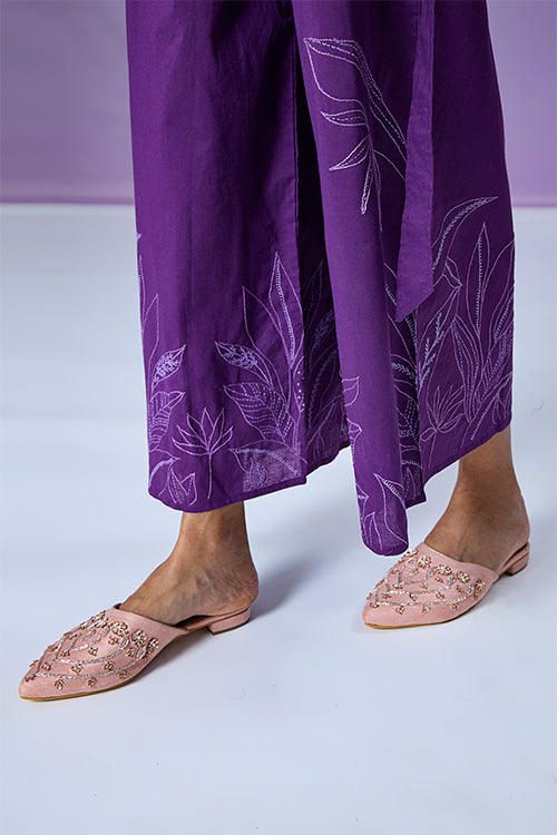 Okhai 'Powerful' Pure Cotton Hand Embroidered Jumpsuit