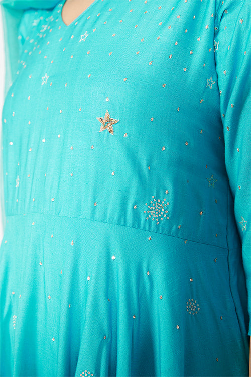 Okhai 'Orion' Embroidered Kurta Pant Dupatta Set