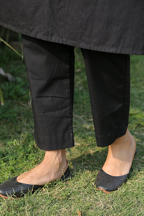 Okhai 'Raven' Pure Cotton Kurta Pant Set
