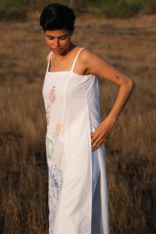 Okhai 'Wildflower' Hand Embroidered Kurta Pant Set