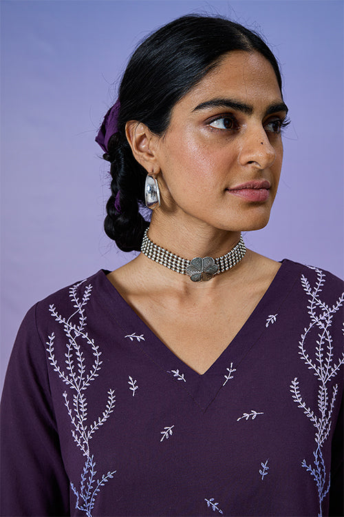 Playful Pure Cotton Embroidered Kurta Pant Set For Women Online