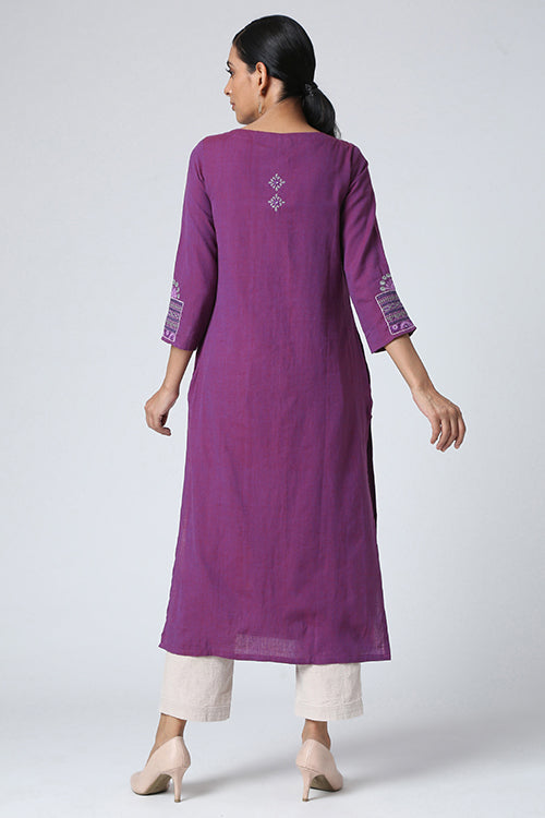 Okhai 'Gauhar' Mirror Work Hand Embroidery Kurta