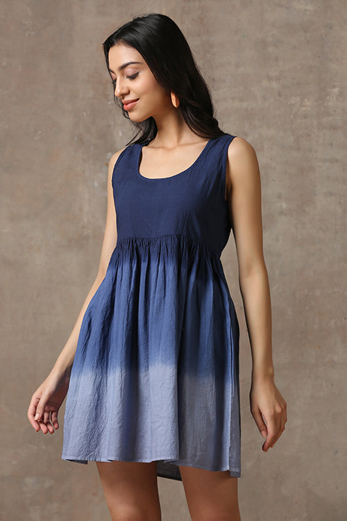 Okhai 'Uranus' Pure Cotton Tie and Dye Dress