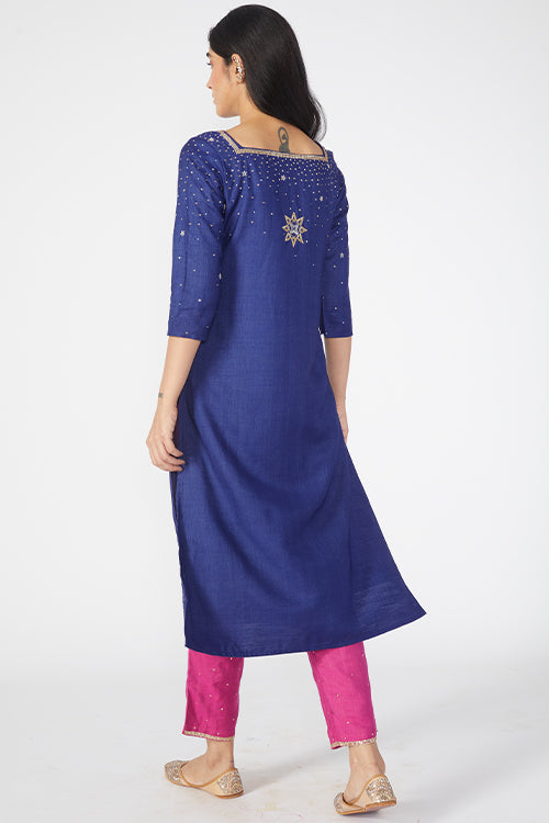 Okhai 'Daystar' Embroidered Kurta Pant Dupatta Set