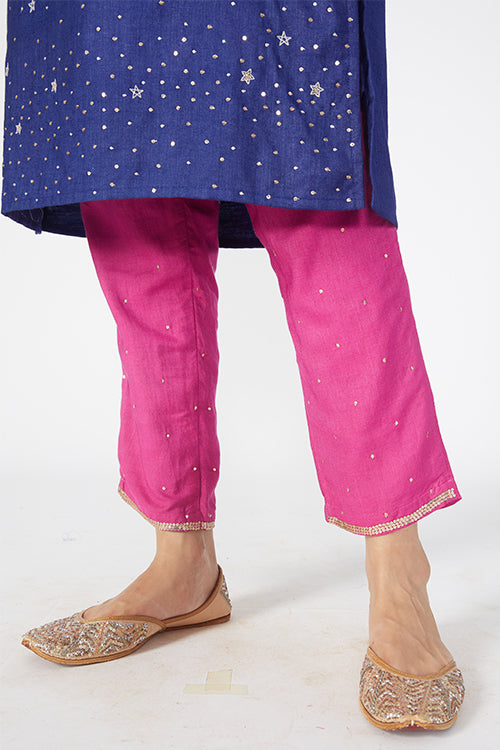 Okhai 'Daystar' Embroidered Kurta Pant Dupatta Set