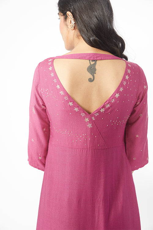 Okhai 'Galaxy' Embroidered Kurta Pant Dupatta Set