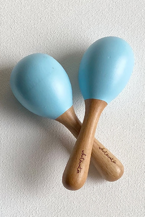 Whitewater Kids Wooden Maracas Set - Blue