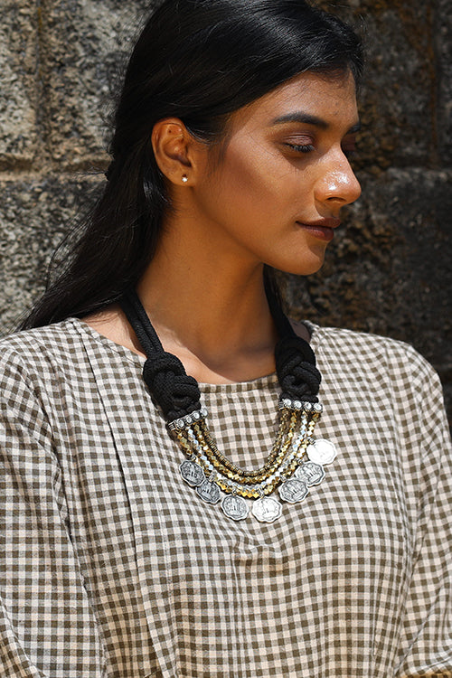 Maya Bazaar Lambani Chillar Necklace-1