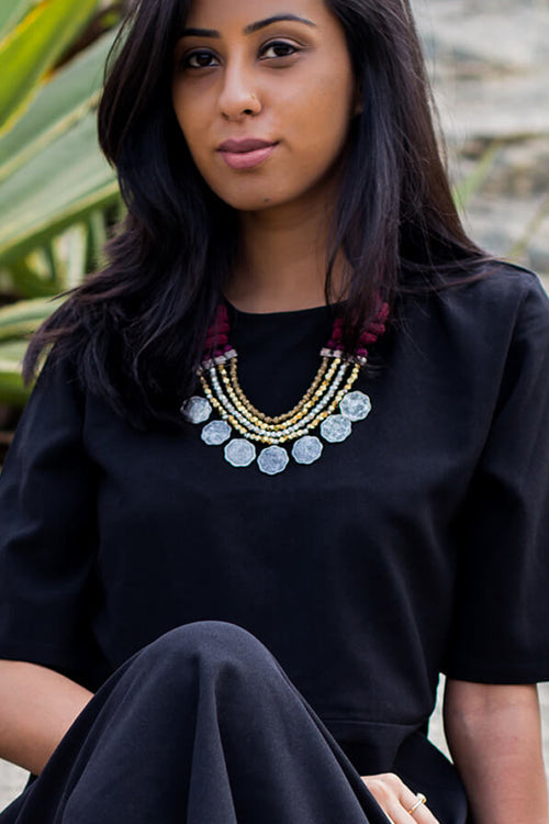 Maya Bazaar Lambani Chillar Necklace