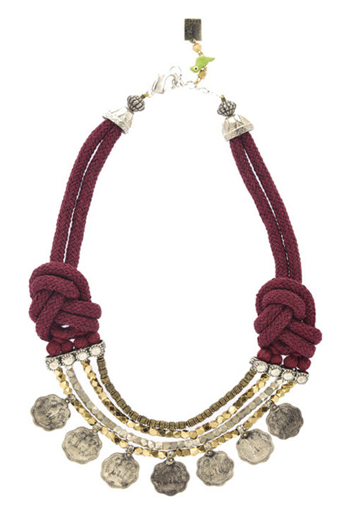 Maya Bazaar Lambani Chillar Necklace