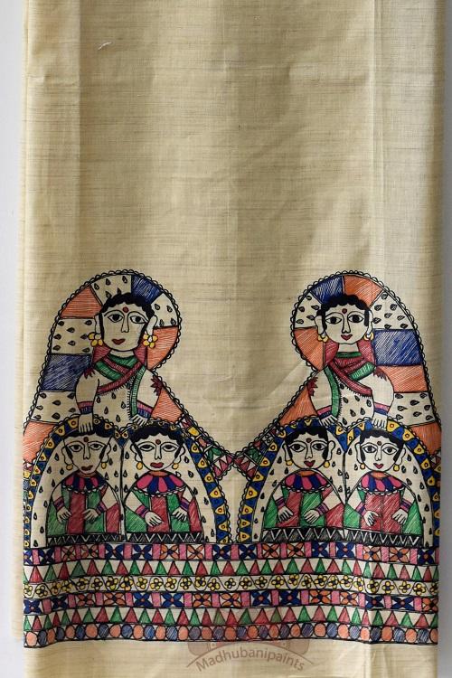 Naina Jogin madhubani painting kurti