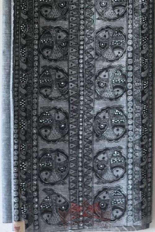 Fish Saga madhubani painting kurta