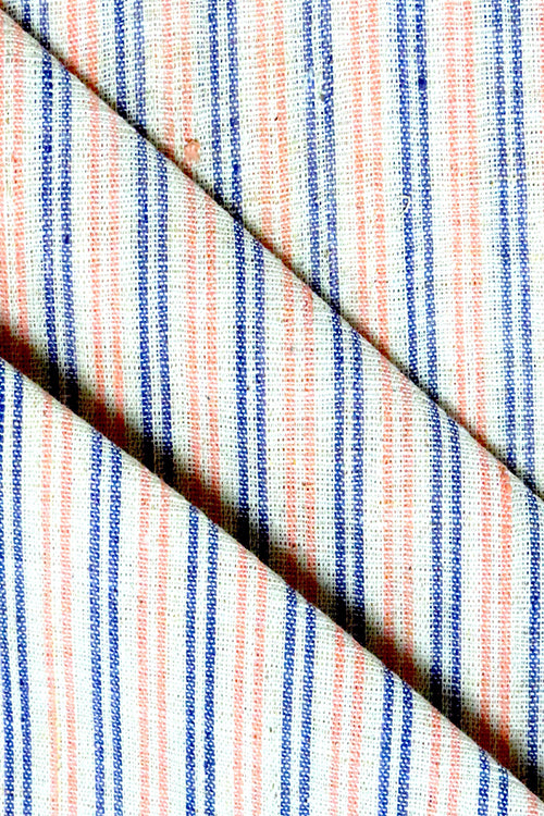 Moralfibre'-Multy Color Stripe 06 Fabric (0.5 Meter)