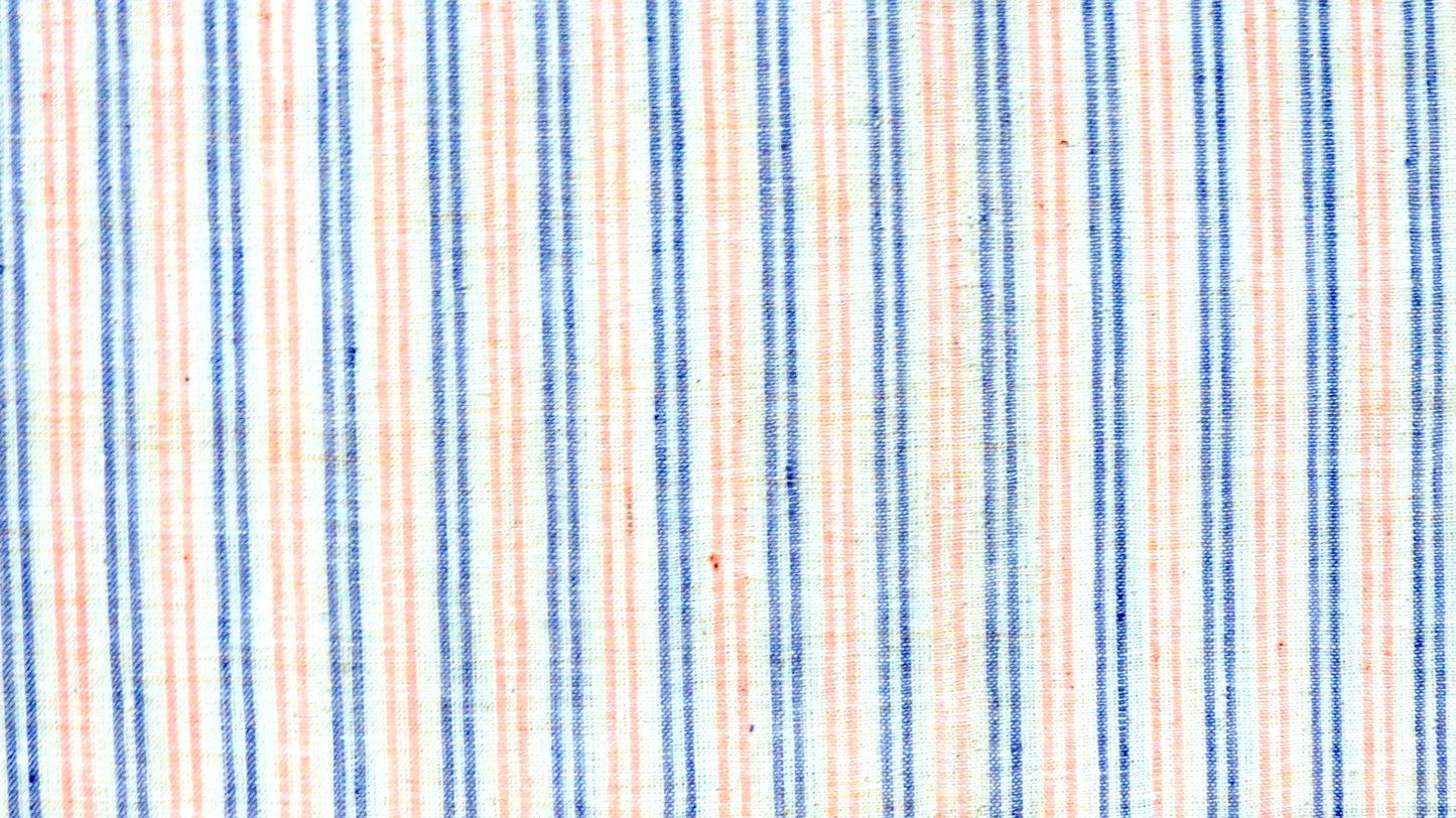 Moralfibre'-Multy Color Stripe 06 Fabric (0.5 Meter)