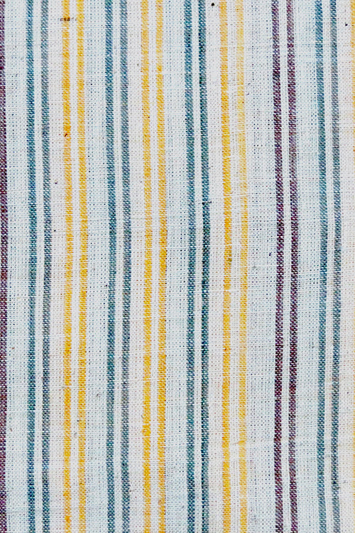 Moralfibre'-Multy Color Stripe 09 Fabric (0.5 Meter)