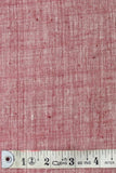 Red Yarn Dyed Fabric MORALFIBRE ( 0.5 m)