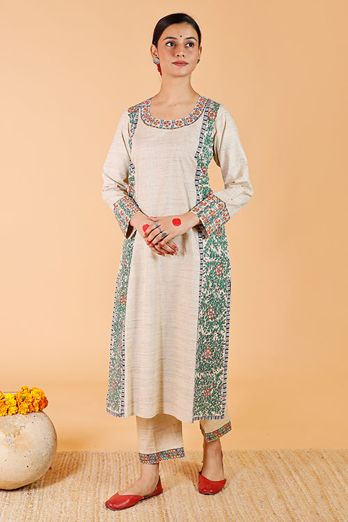 Gubbaro Madhubani Mithila Baag Traditional Cotton Kurta For Women Online