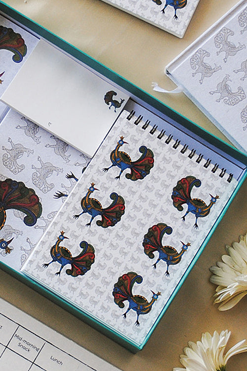 Ekibeki Chitrakathi Mayur Stationery Gift Box