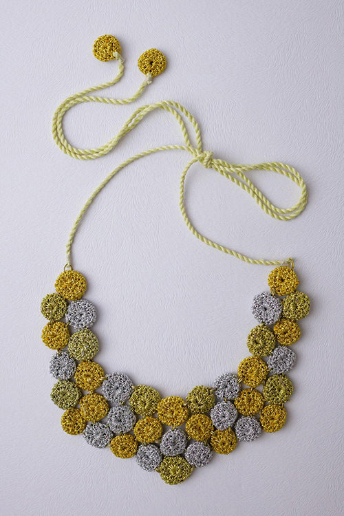 Samoolam Handmade Zuri Necklace ~ Gold