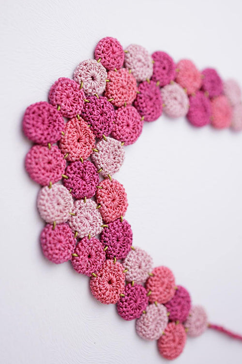 Samoolam Handmade Zuri Necklace ~ Pink