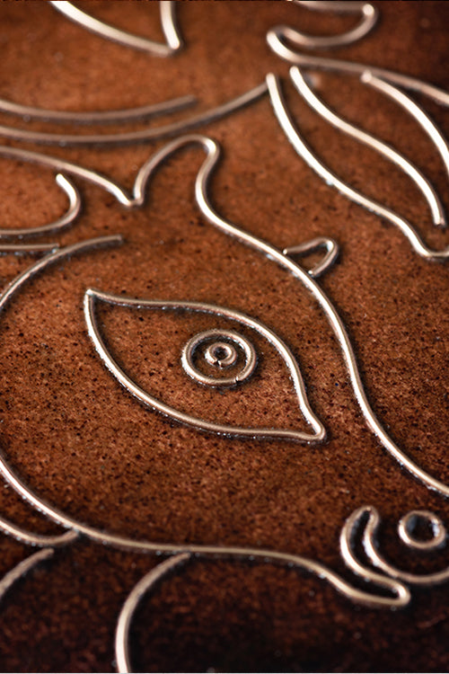 Baaya Design Copper Enamel Animal Series Cow 8