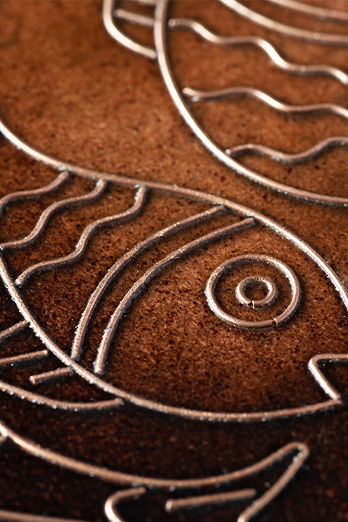 Baaya Design Copper Enamel Animal Series Fishes 8